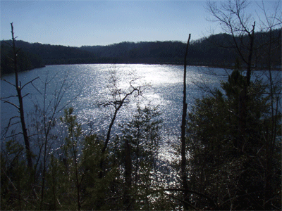Ocoee Lake Number 3 from the Brush Creek Trail