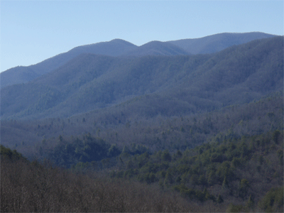 Big Frog Mountain from the trail