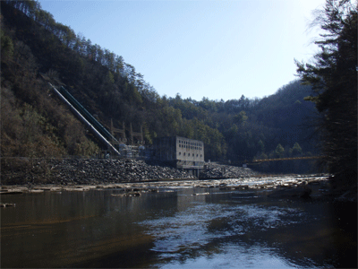Appalachia Powerhouse on the Hiwassee River